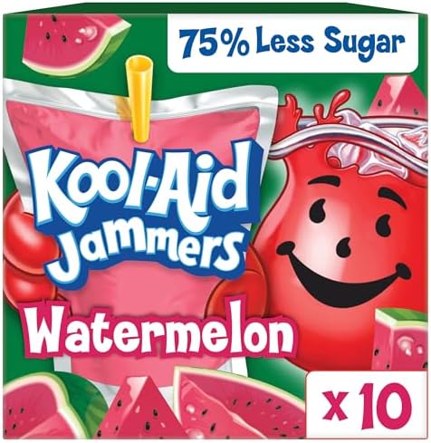 Kool-Aid Drink, 10 Pouches Watermelon Flavor, 6 fl oz